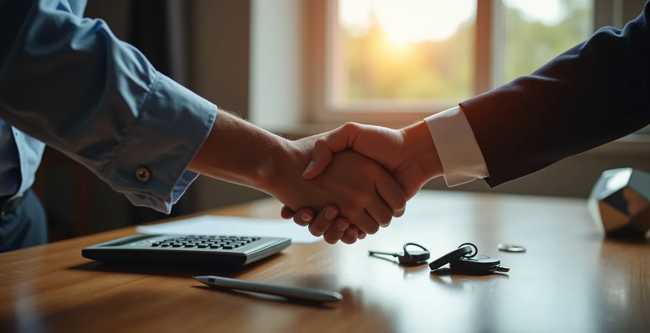 Signature d'un contrat de financement pour véhicule électrique